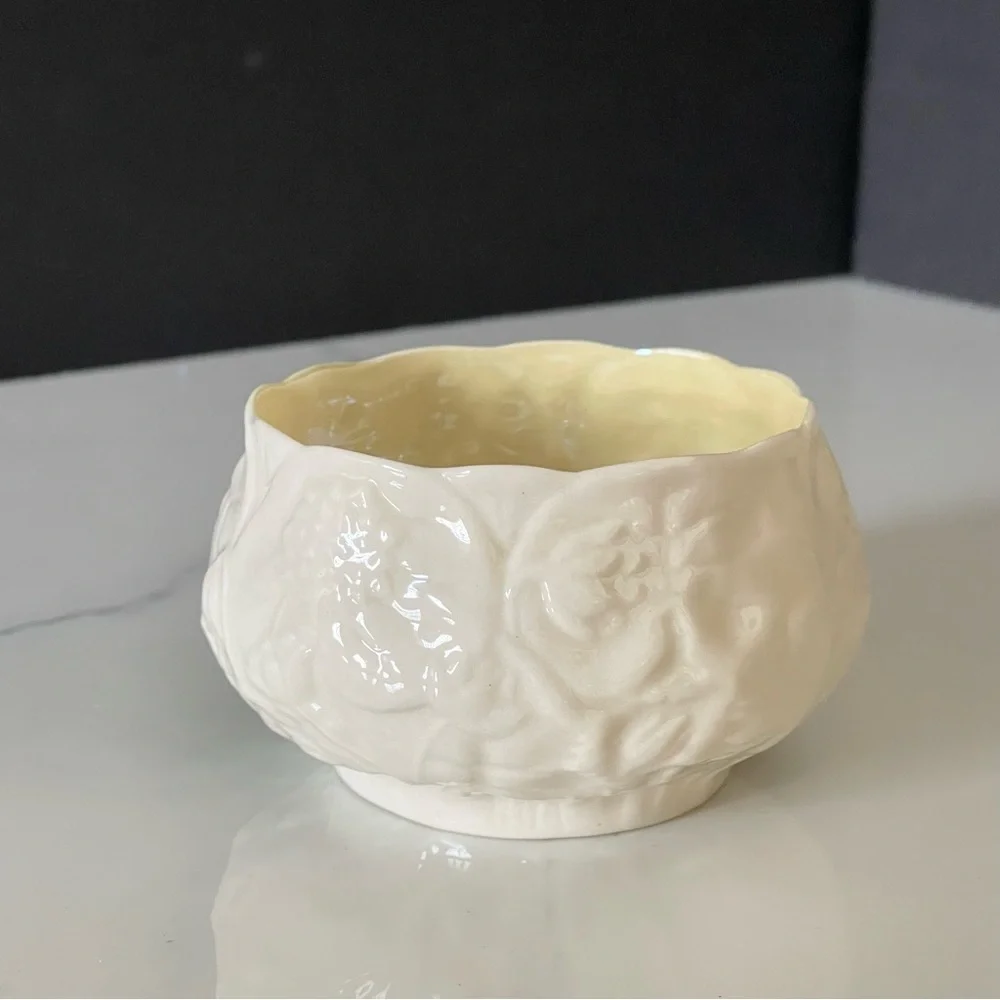 Small Floral Serving or Trinket Bowl by Belleek